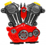 Viacdielny motor na skrutkovanie